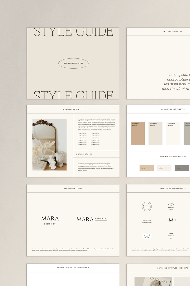 Classics Collection Brand Style Guide